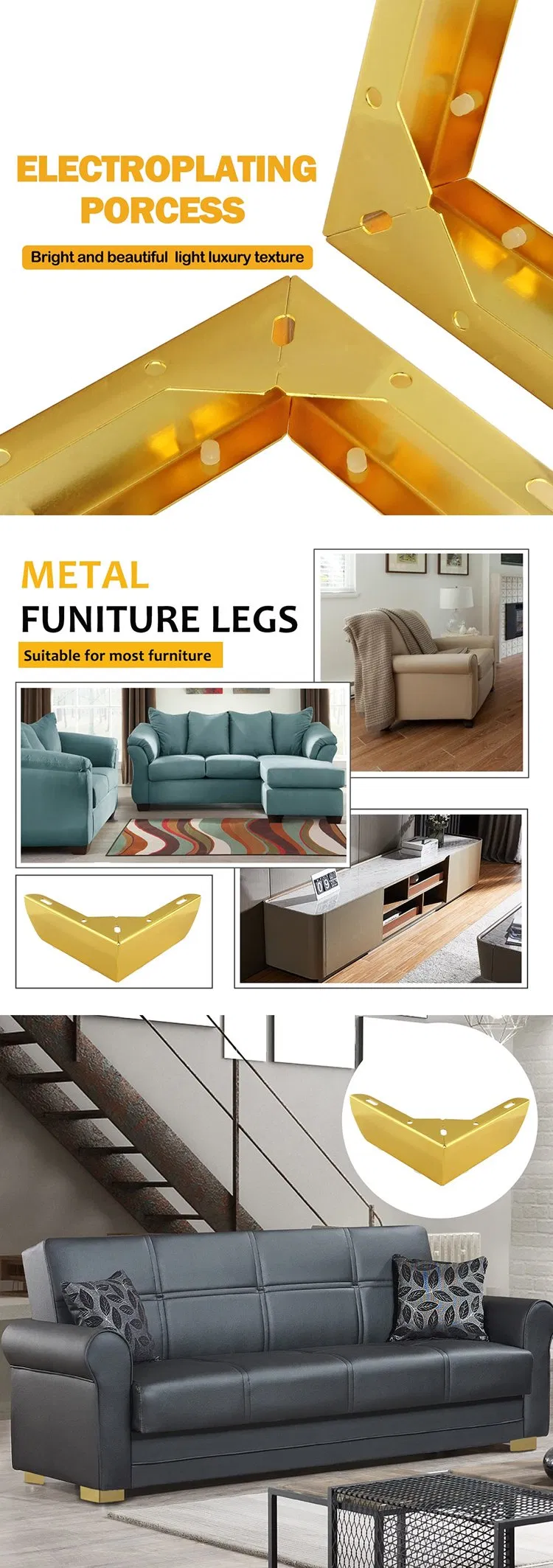 Furniture Hardware Chair Leg Sofa Leg