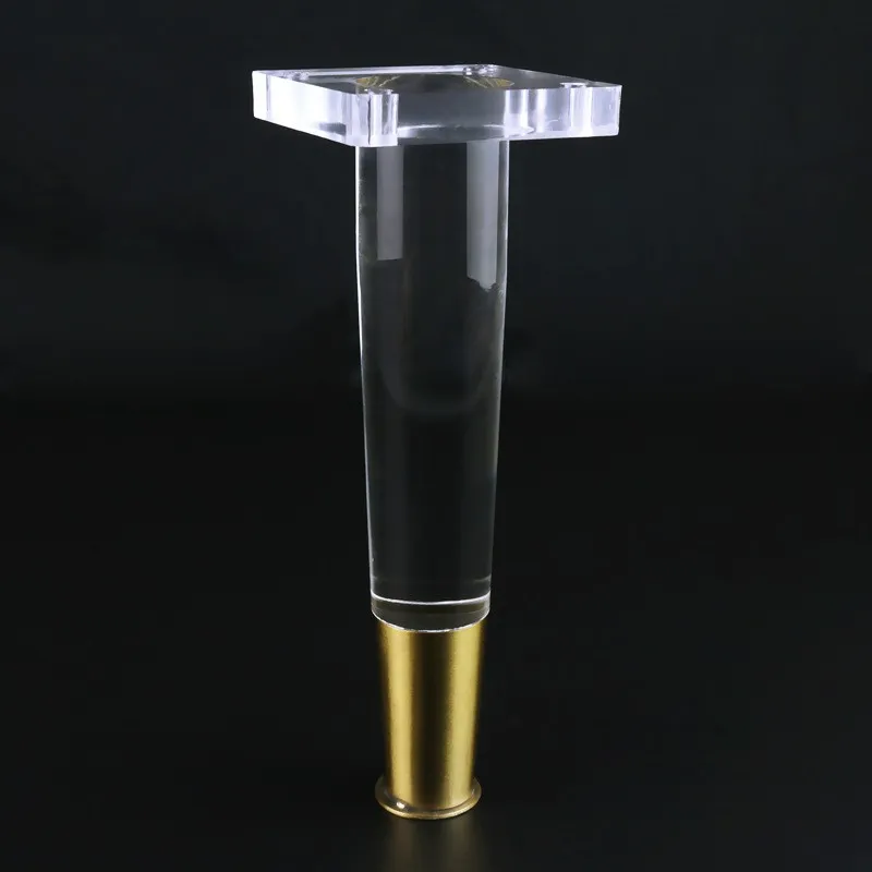 Modern Simple Clear Acrylic Furniture Couch Legs Replacement