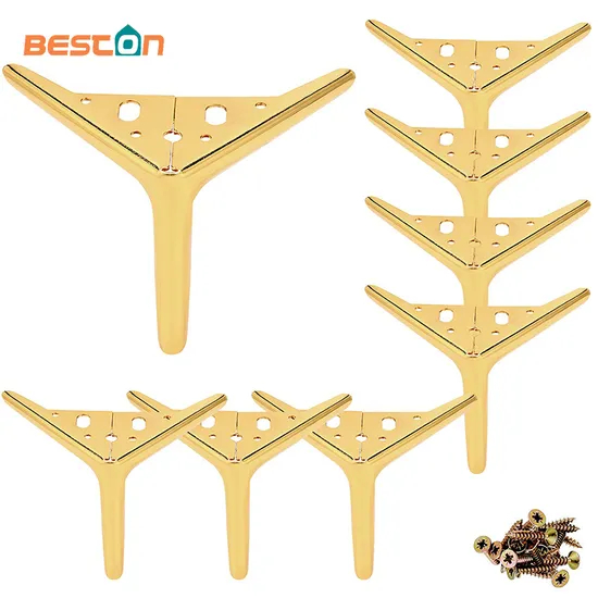 Modern Design Metal Chrome Sofa Legs Replacement for Furniture Hardware