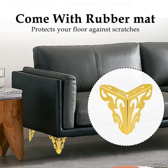 Modern Cabinet Legs Bedside Furniture Feet Gold Sofa Legs