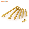 96mm Brush Brass Gold Stainless Steel Cabinet Drawer Door Pull Ss Handle