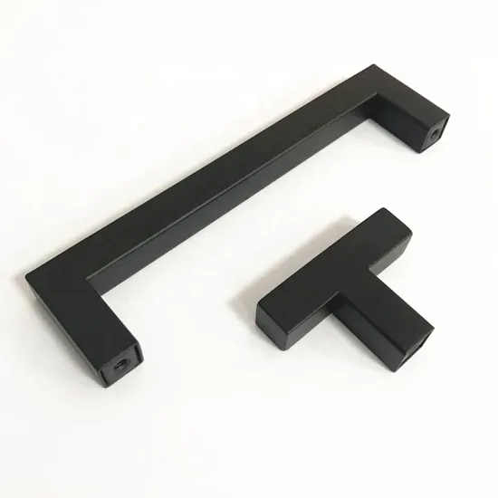 Solid Cast Iron Stainless Steel Square Door Pull Handle