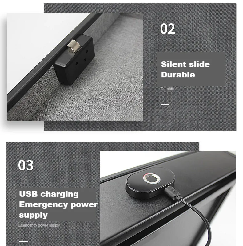 Fingerprint Lock Jewelry Drawer Safe Slide out Hidden Hotel Finance Drawer Safes
