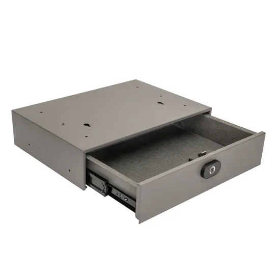 Fingerprint Lock Jewelry Drawer Safe Slide out Hidden Hotel Finance Drawer Safes