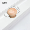 Wood Solid Furniture Pulls Handles Painted Smoothly Cupboard Closet Drawer Wooden Handle