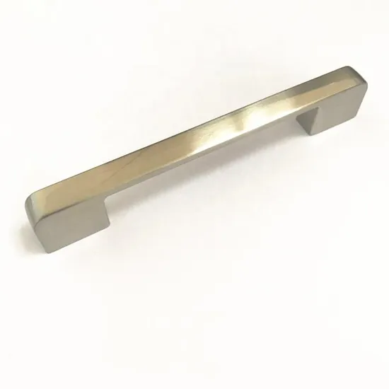 Furniture Hardware Zinc Alloy Kitchen Bathroom Brush Nickel Cabinet Pull Handle