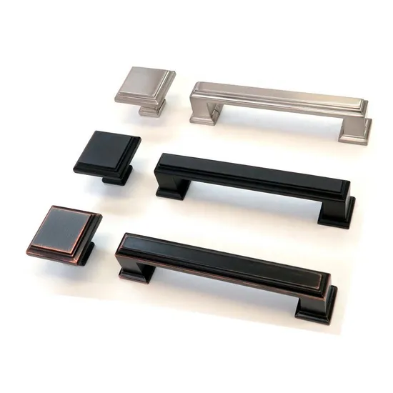 Wholesale Kitchen Cabinet Pull Handle Zinc Brush USA Pull