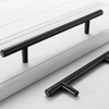 Kitchen Cupboard Drawer Handles Knob Pull Handle Black Furniture Bin Cup Handle