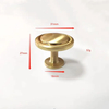 Classical Round Zinc Alloy Cabinet Knobs Pulls Drawer Handles and Knobs