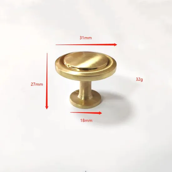 Classical Round Zinc Alloy Cabinet Knobs Pulls Drawer Handles and Knobs