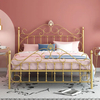 Bedroom Furniture Lit Complet Wrought Iron Bed Metal Platform Bed Frame