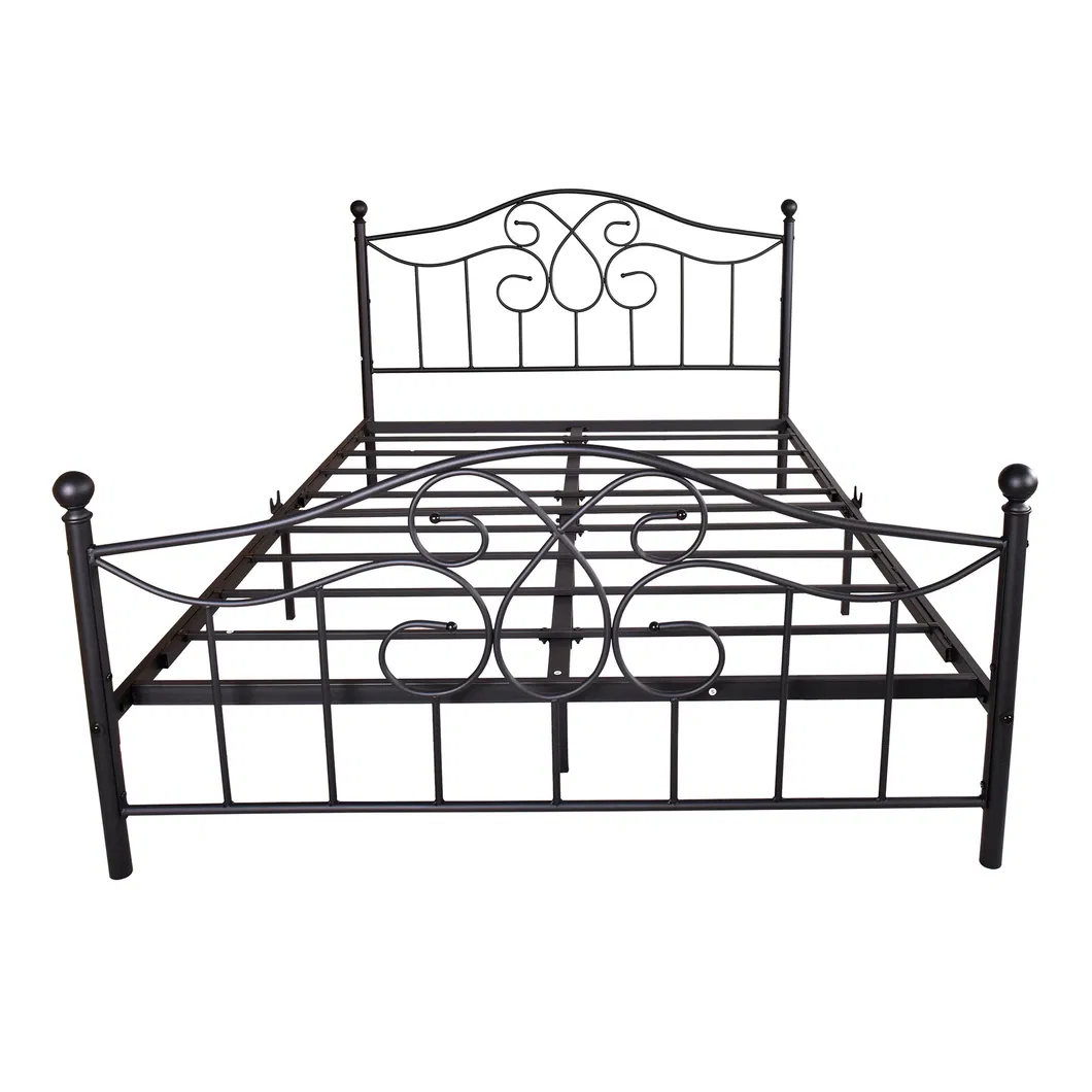 Adult Metal Tube Iron Steel King Queen Double Single Metal Beds Frame