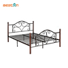 Adult Metal Tube Iron Steel King Queen Double Single Metal Beds Frame