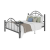 Metallic Beds Single Double King Full Size White Gold Metal Bed Frame