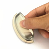Satin Nickel Chrome Cabinet Hardware Bin Cup Drawer Shell Handle Pull