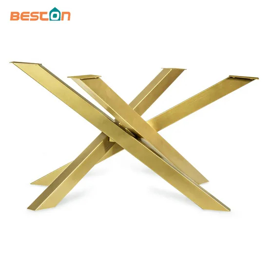 Fashion Metal Gold Spider Table Legs