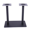 Industrial Dining Room Furniture Furniture Legs Metal Black Dining Table Steel Base