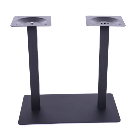 Industrial Dining Room Furniture Furniture Legs Metal Black Dining Table Steel Base