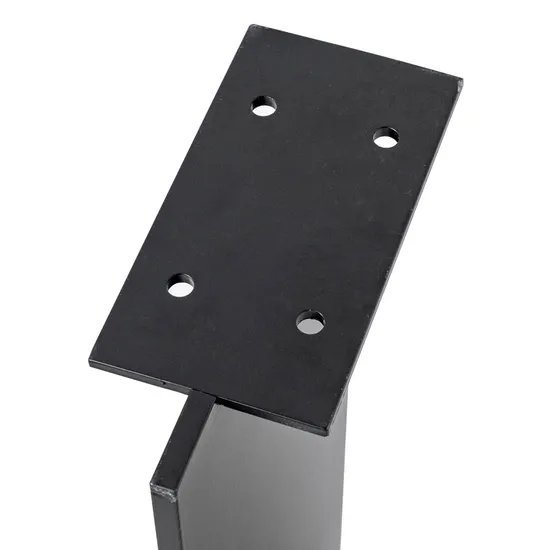 Metal Furniture Hardware Iron Steel Dining Table Legs