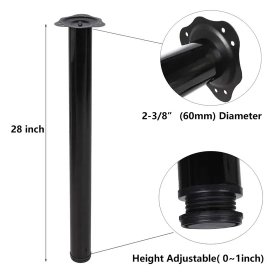 Modern Dining Chrome Furniture Feet Office Table Legs