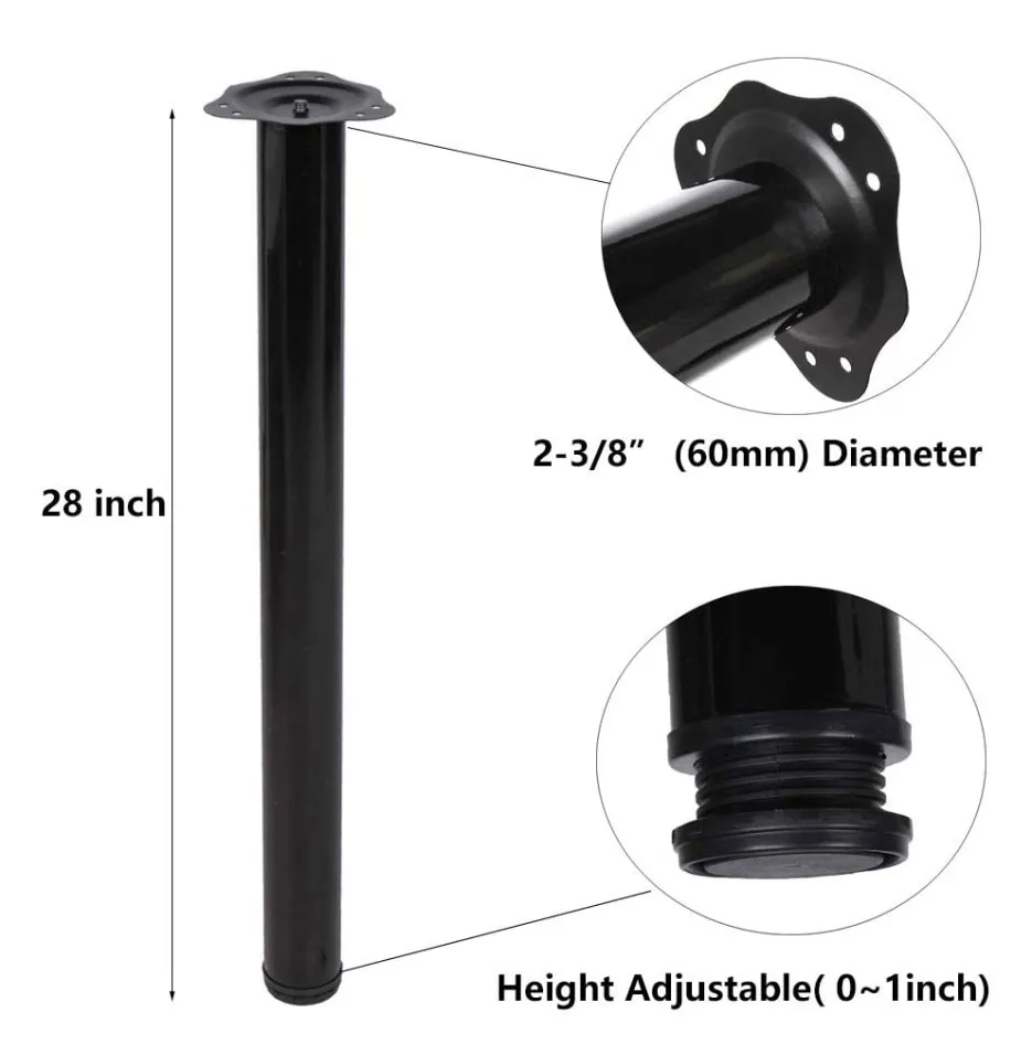 Modern Dining Chrome Furniture Feet Office Table Legs