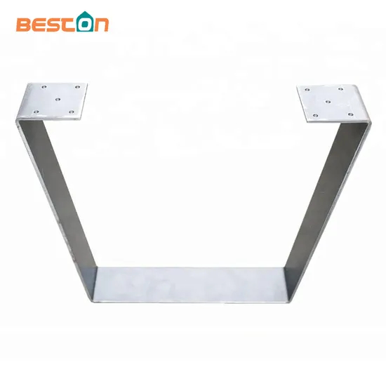 New Arrival Best Price Tapered U Shaped Metal Table Legs