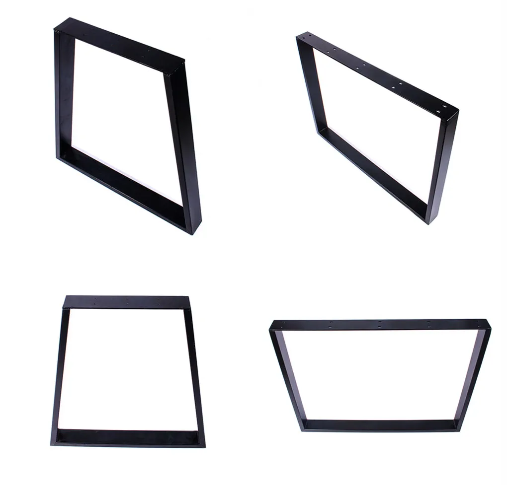 Modern Wrought Detachable Industrial Office Metal Dining Table Legs