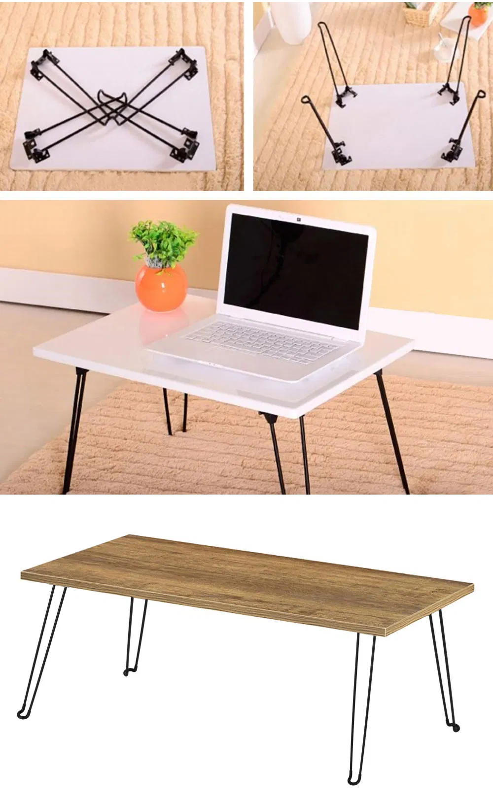 Factory Folding Hairpin Metal Table Legs