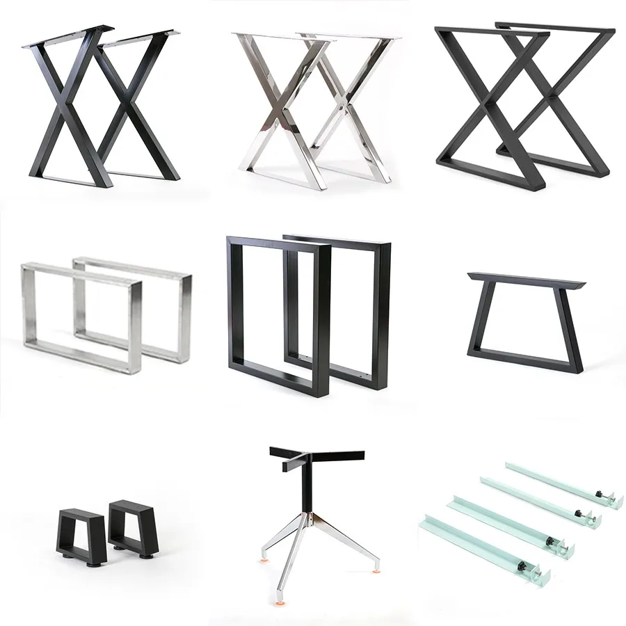 Hot Selling High Quality Square 304 Stainless Steel Table Leg