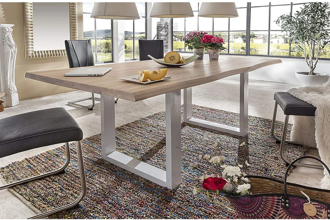 Furniture Office Restaurant Dining Desk Feet Steel Cast Dining Metal Table Legs