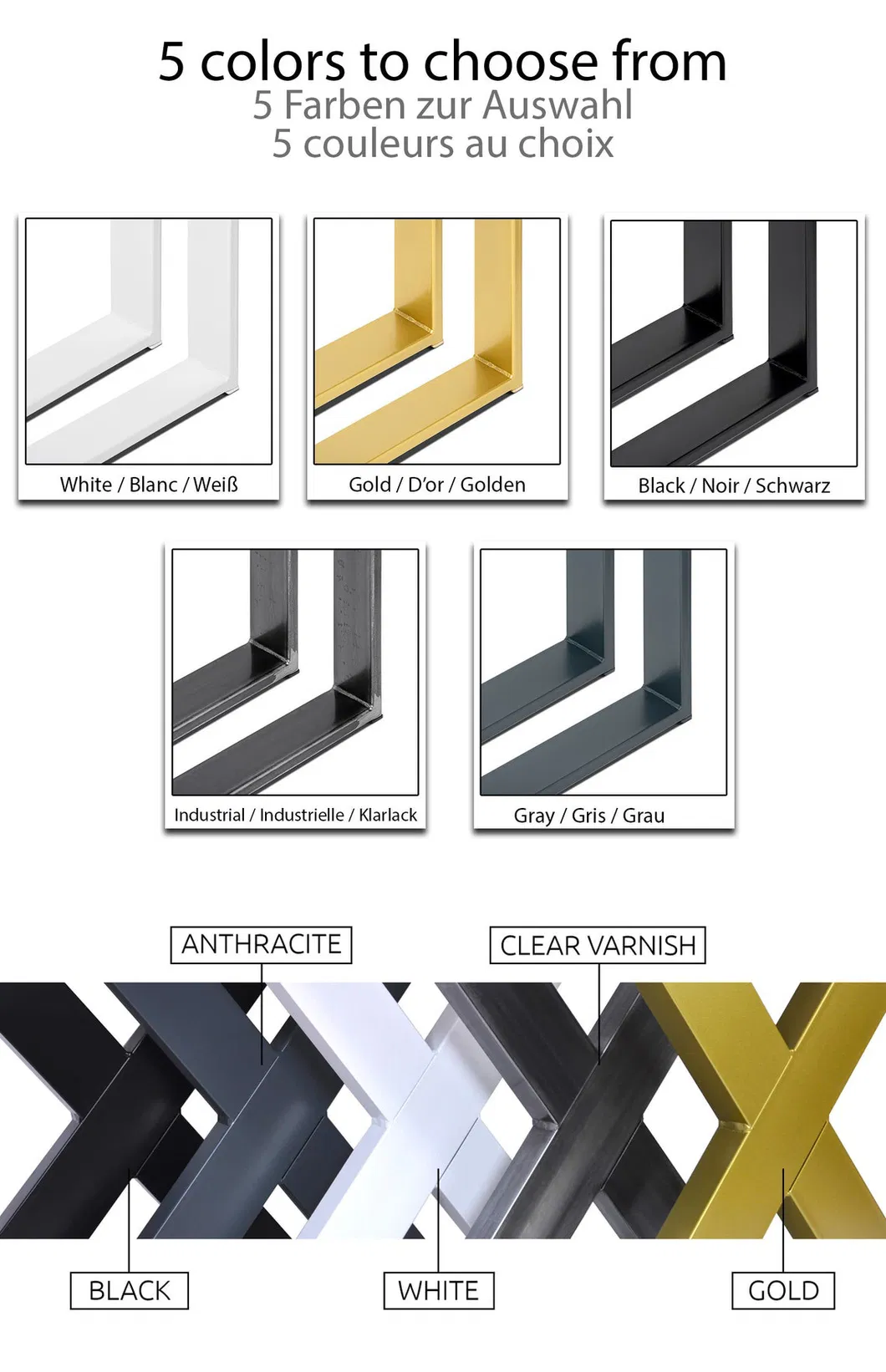 Furniture Office Restaurant Dining Desk Feet Steel Cast Dining Metal Table Legs