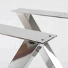 Wholesale High Quality X Shape Stainless Steel Metal Table Legs