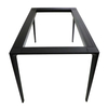 Furniture Office Dining Desk Industrial Metal Aluminum Alloy Glass Marble Table Legs