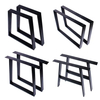 Wholesale Sale Custom Industrial Modern Furniture Trapezoid Square Desk Table Legs