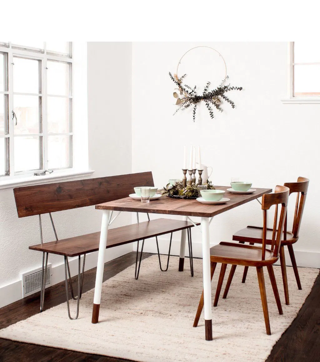 Metal Dining Furniture Desk Feet Office Bench End Side Table Legs