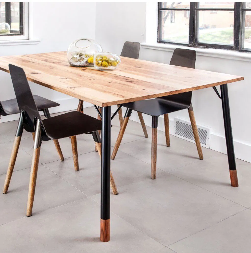 Metal Dining Furniture Desk Feet Office Bench End Side Table Legs