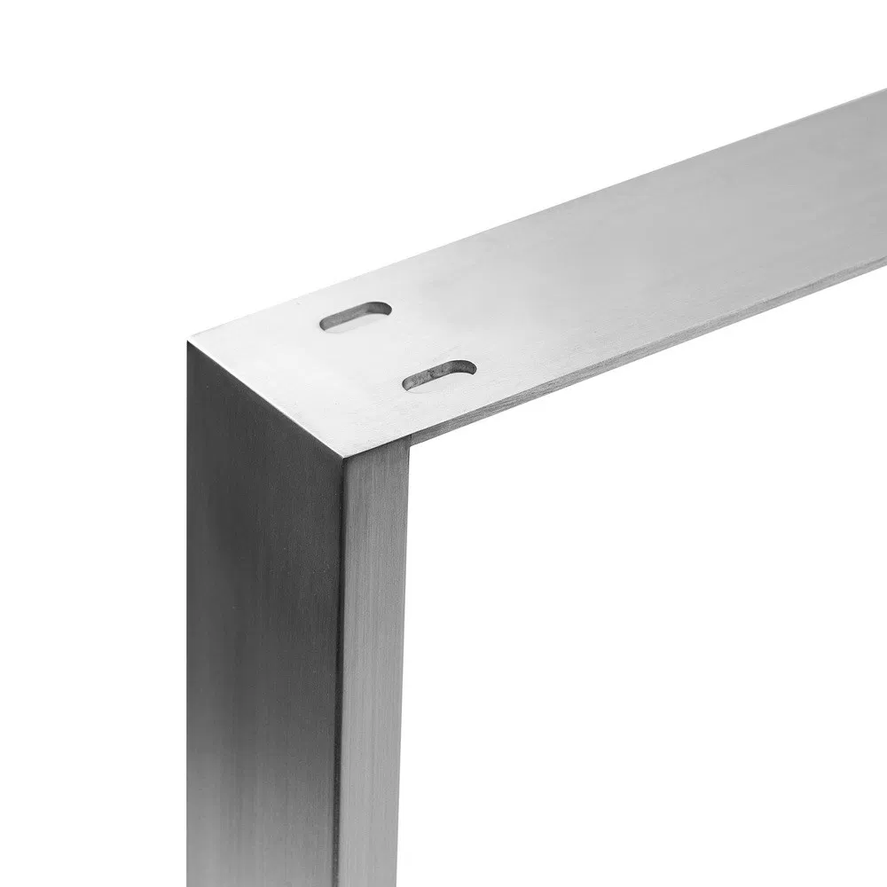 Factory Price Trapezoid Modern Stainless Steel Dining Table Legs