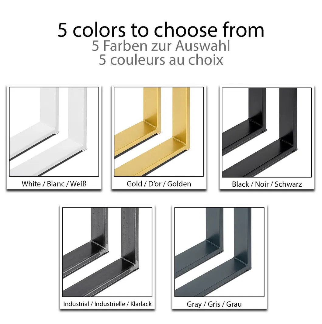 Modern Furniture Coffee Desk Table Workbench Legs