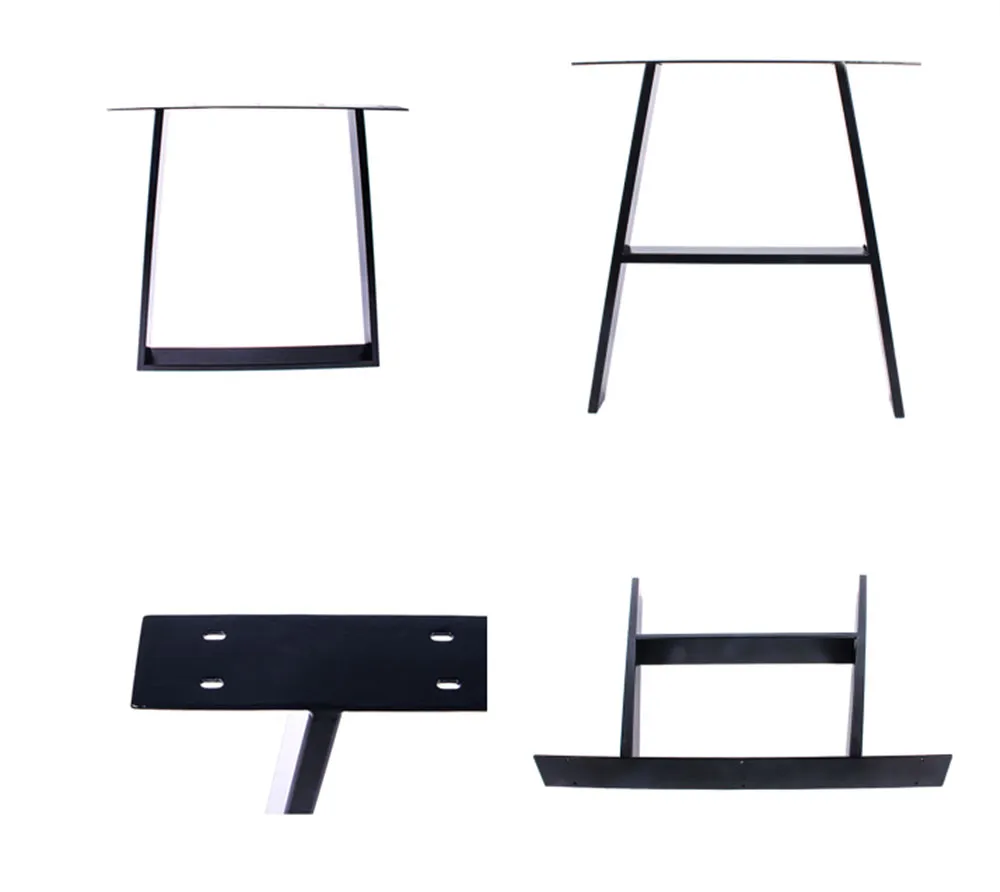 Manufacturer Standard Furniture Square Steel Metal Iron Coffee U Shaped Table Legs