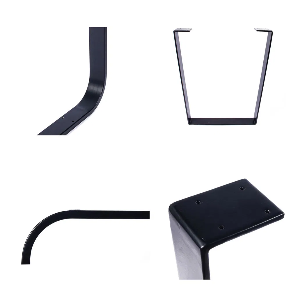 Manufacturer Standard Furniture Square Steel Metal Iron Coffee U Shaped Table Legs