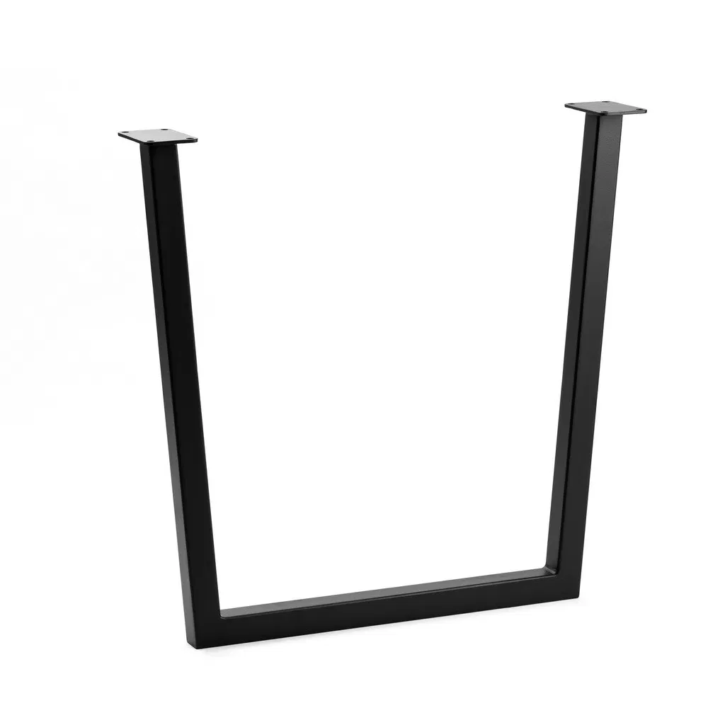 U Shape Coffee Table Leg Metal Cast Iron Chair Bench Legs