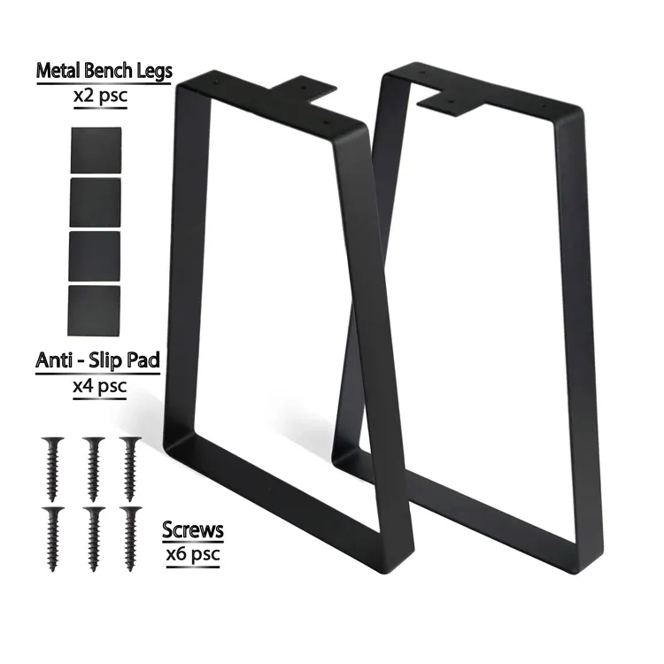 Pipe Frame Manufacturers Luxury Metal Coffee Dinning Table Legs Set