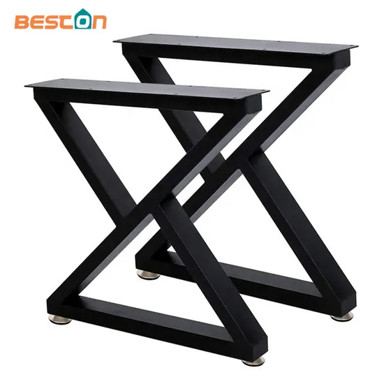 Square Tube Heavy Duty Office Coffee Dining Restaurant Metal Table Legs