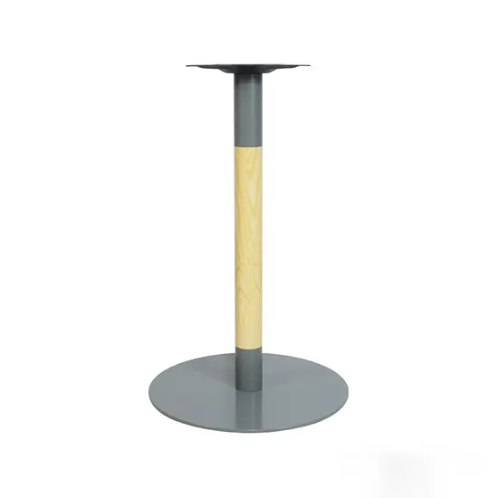 Factory Custom Sintered Tone Top Single Legs Dining Coffee Round Table