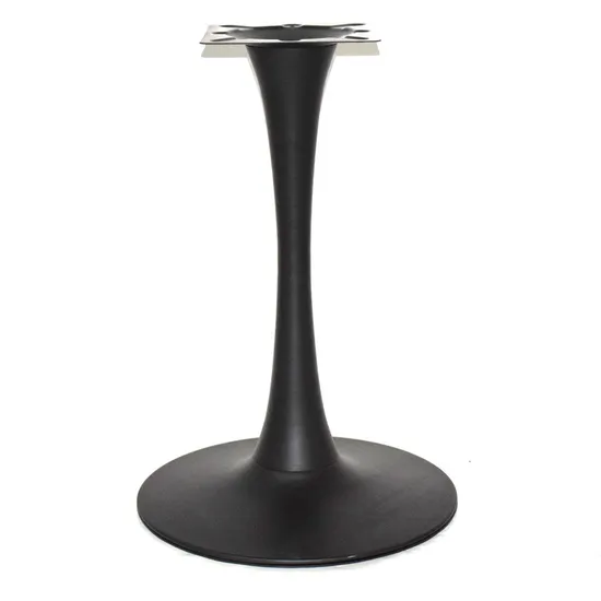 Tulip Table Base for Durable Iron Material and White Powder Coated