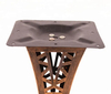 Iron Powder Coated Bronze Furniture Feet Decorative Metal Table Leg Table Base