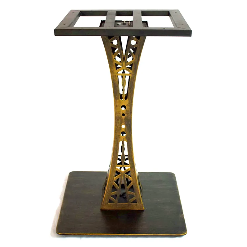 Factory Tower Base Decorative Custom Metal Table Leg