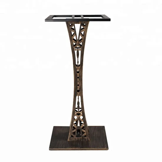 Antique Cheap Price Iron Plating (Coating) Table Base