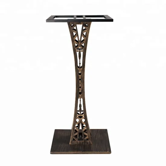 Antique Cheap Price Iron Plating (Coating) Table Base