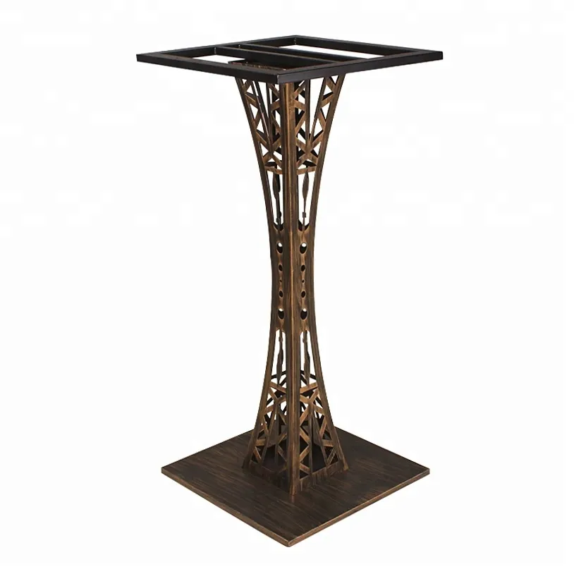 Antique Cheap Price Iron Plating (Coating) Table Base